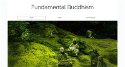 Desktop Screenshot of fundamentalbuddhism.com